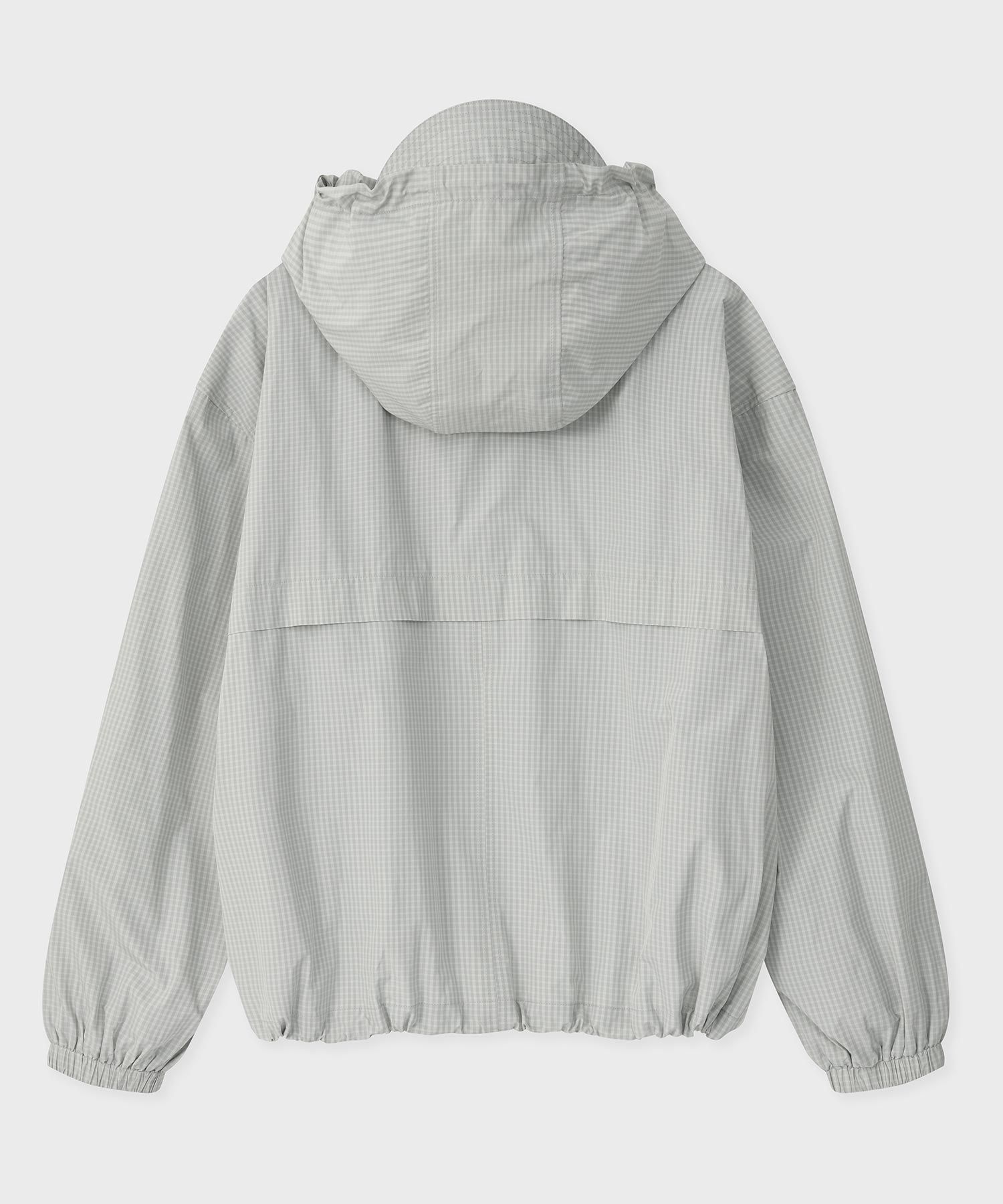 MUSINSA公式 | FALLETT Pattern Windbreaker Light Grey