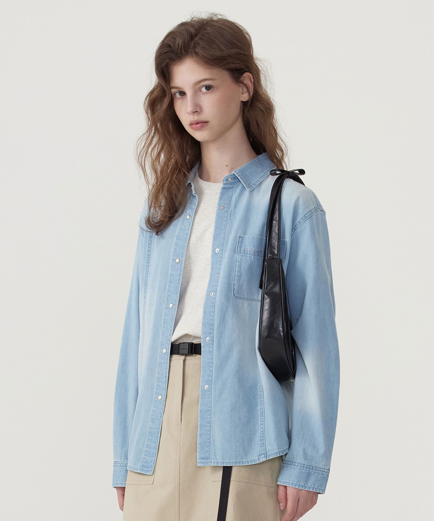 COVERNAT WOMAN ■ Clover Heart Flat Ribbon Shoulder MUSINSA | COVERNAT WOMAN Clover Heart Flat Ribbon Shoulder