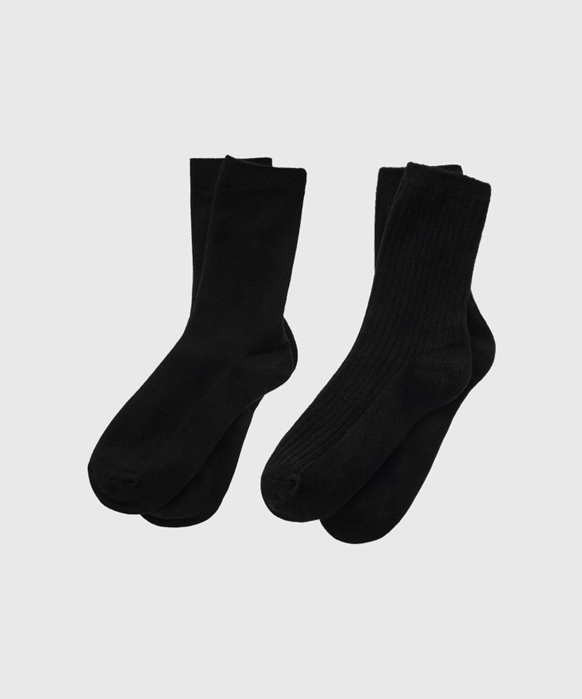 룩캐스트(LOOKAST) 라나 크루삭스 2세트 / LANA CREW SOCKS 2SET_3colors