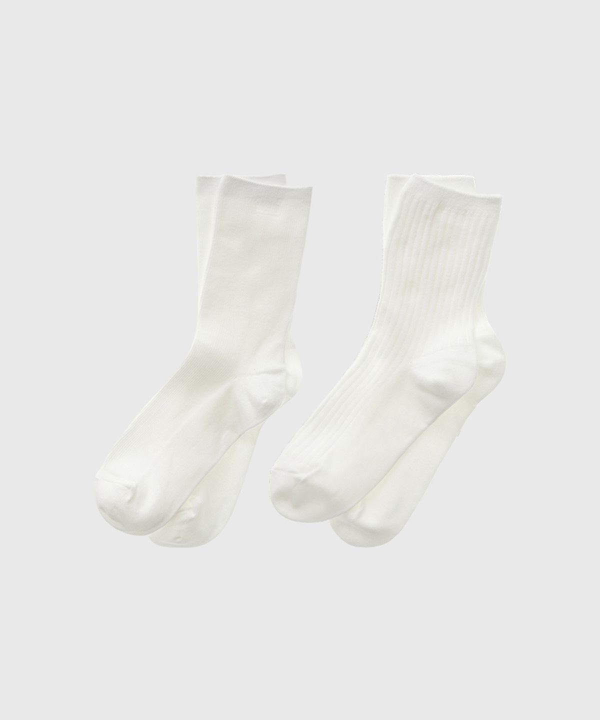 룩캐스트(LOOKAST) 라나 크루삭스 2세트 / LANA CREW SOCKS 2SET_3colors