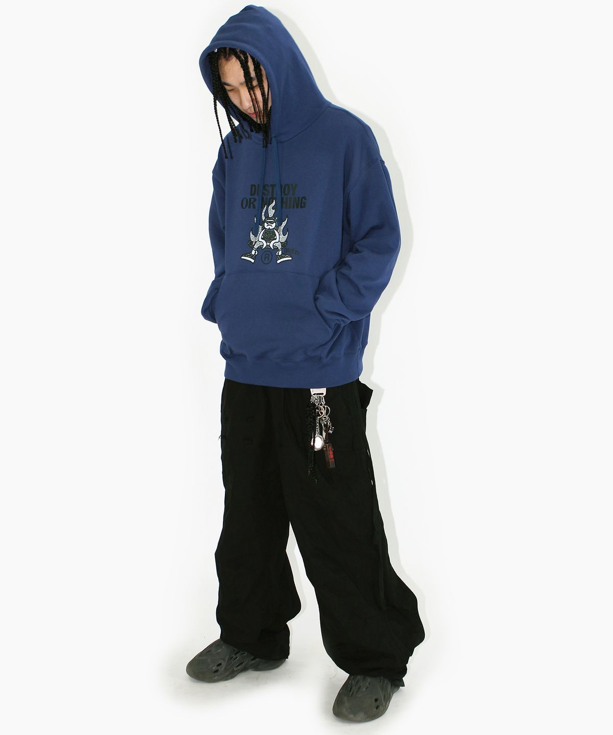 크리건(CRIGUN) destroy or nothing 후드티 (3color)