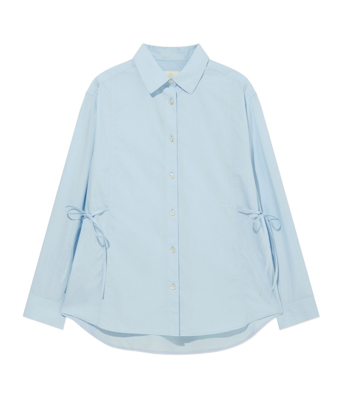 커버낫 우먼(COVERNAT WOMAN) 우먼 오버핏 포플린 셔츠 Light Blue