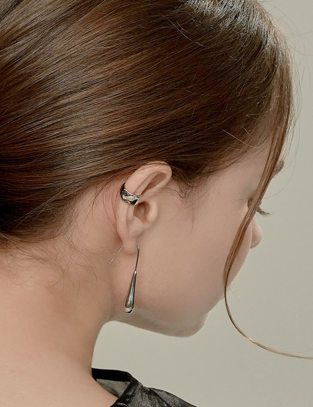 베스티(BESTY) [18k골드무니켈도금] 노블 아우라 이어커프 (Noble Aura Earcuff)