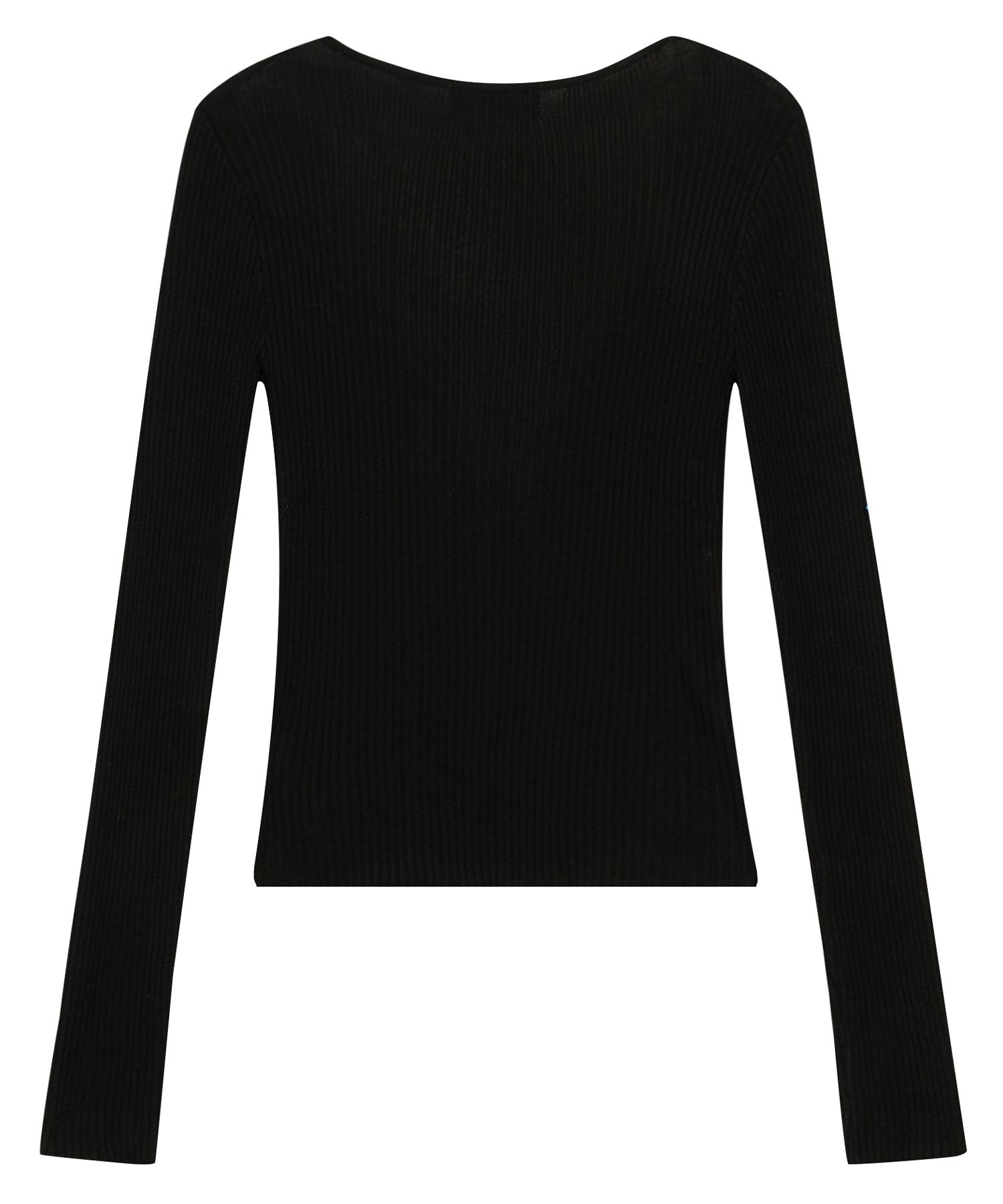 MUSINSA公式 | ULKIN CANVAS Betty Boop Layered Cutout Knit_Black
