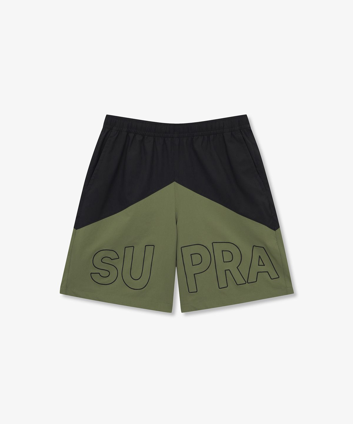 수프라(SUPRA) 마운틴 컬러 블록 쇼츠(BLACK)