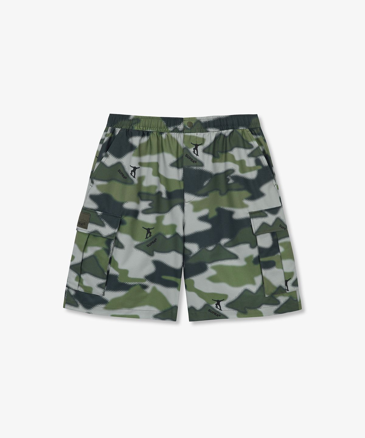 수프라(SUPRA) 카모플라주 우븐 쇼츠(KHAKI)