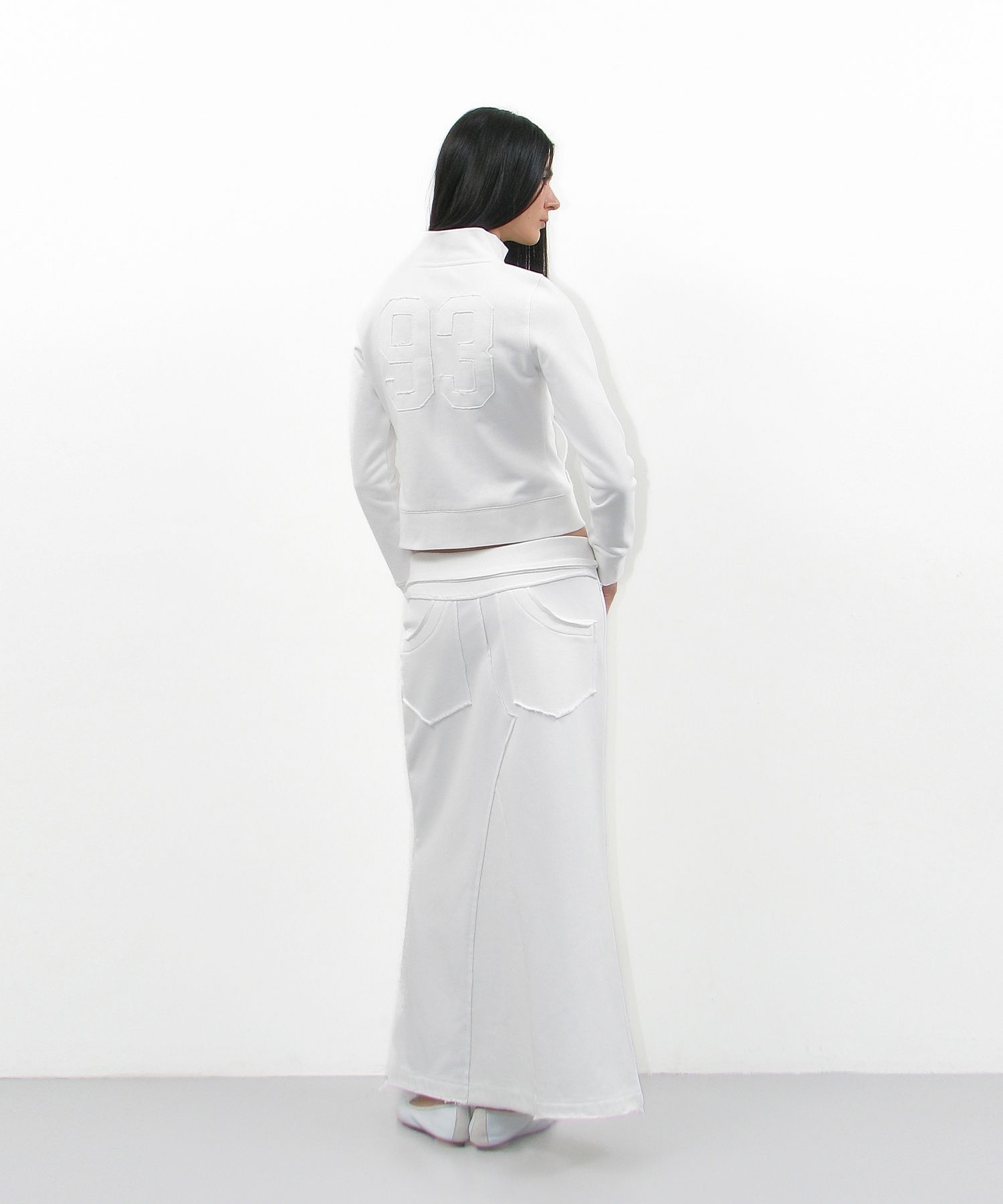 PARTIMENTO WOMAN ♥ CUT-OFF 93 UNBALANCED TRACK ZIP-UP MUSINSA | PARTIMENTO WOMEN Cutoff 93 Unbalanced Track Zip