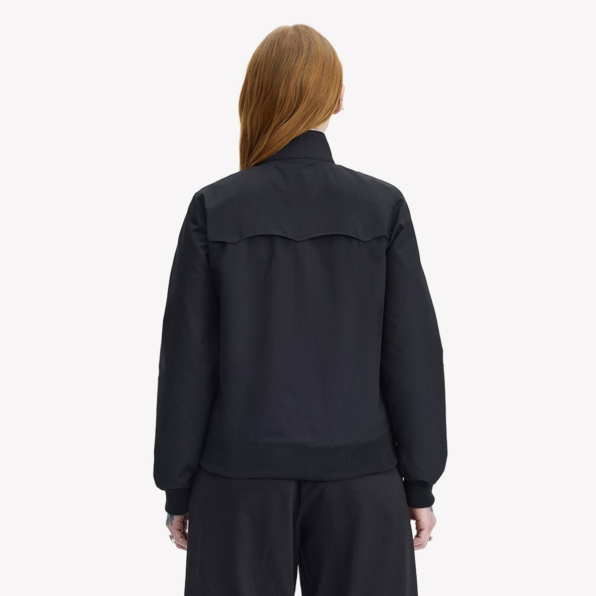 프레드페리(FRED PERRY) [Made In England] 클래식 해링턴 재킷 - 블랙 AFPF2517412-102
