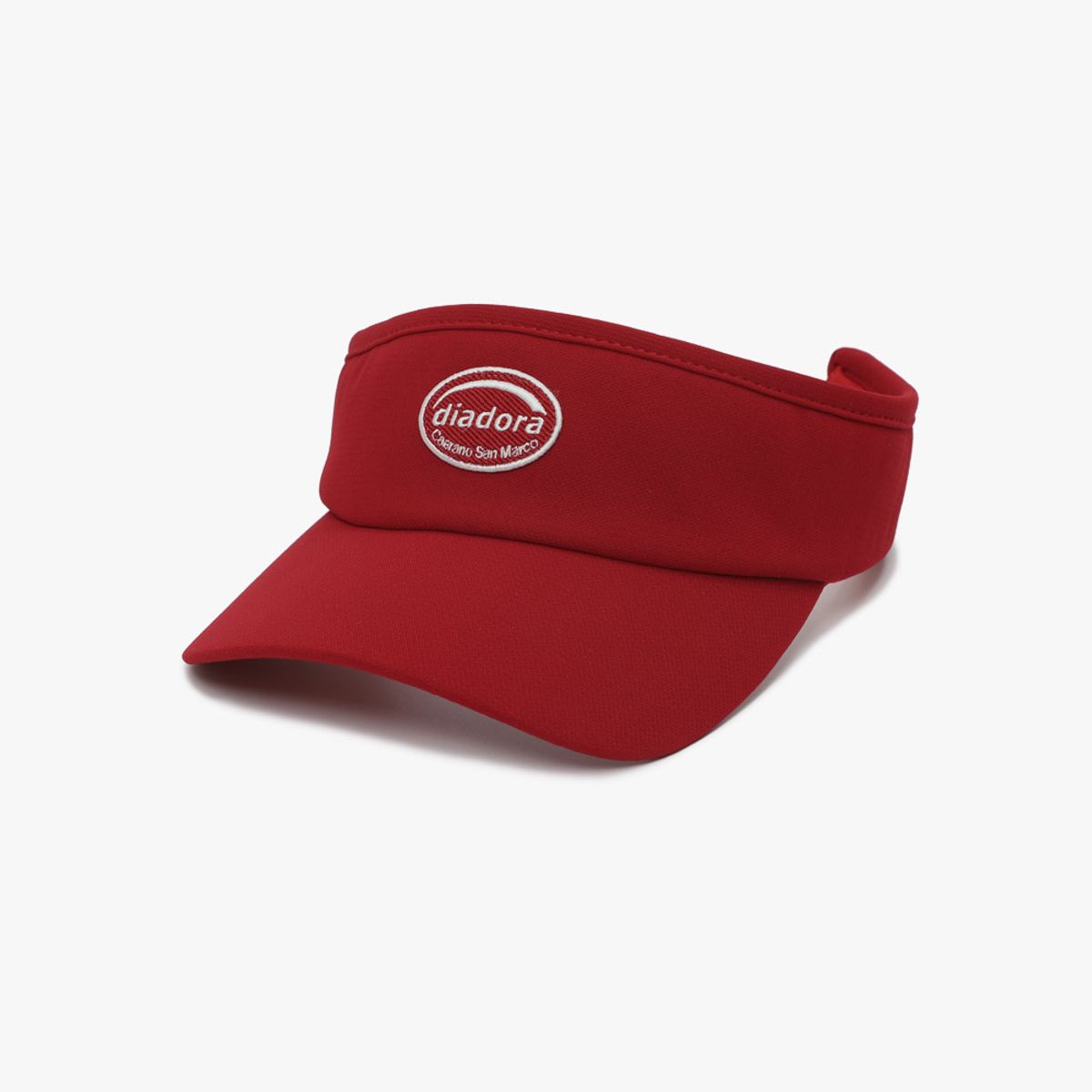 디아도라(diadora) 와펜 바이저 RED