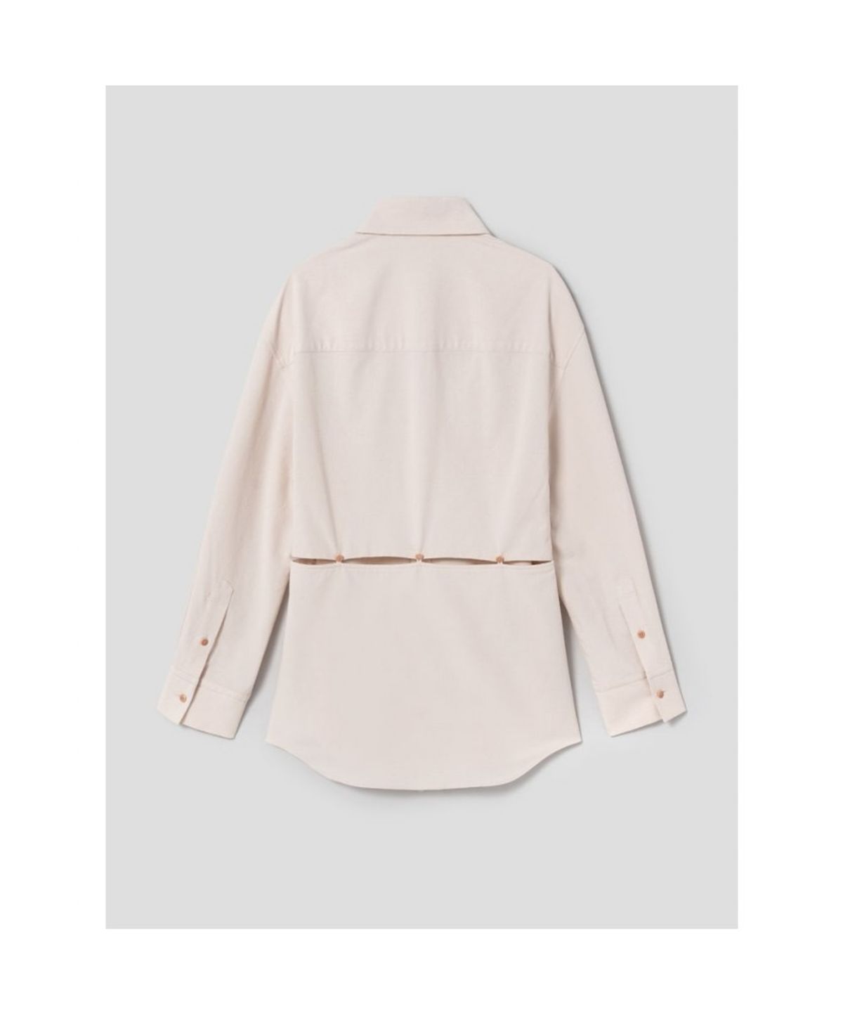 앙개(ANGGAE) MultiWay Apron Long Shirts  Ivory