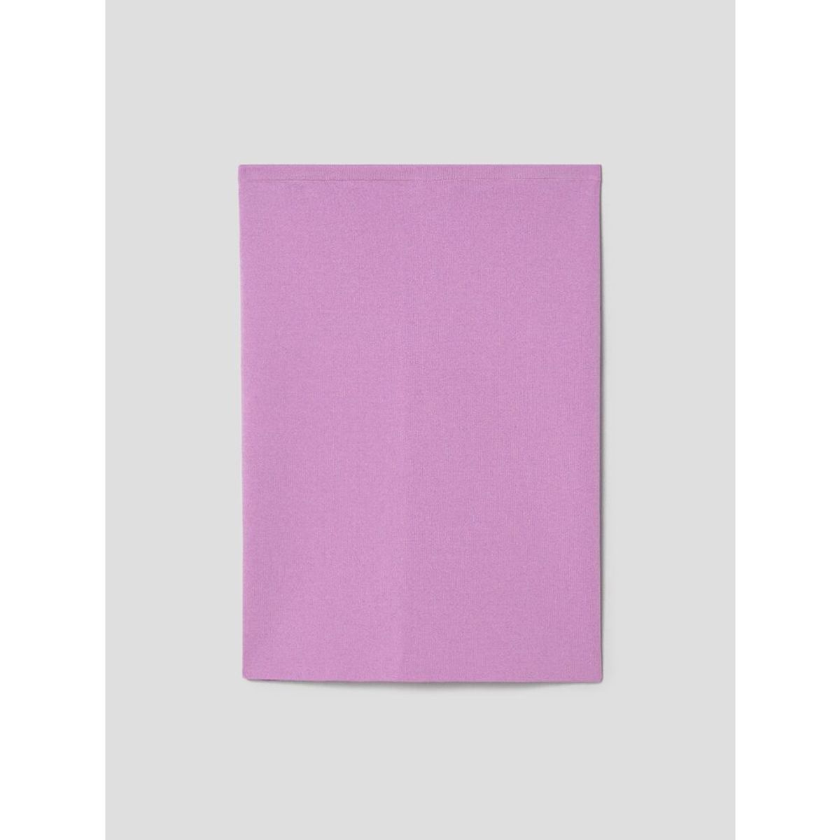 앙개(ANGGAE) One Shoulder Slit Tube Top  Pink