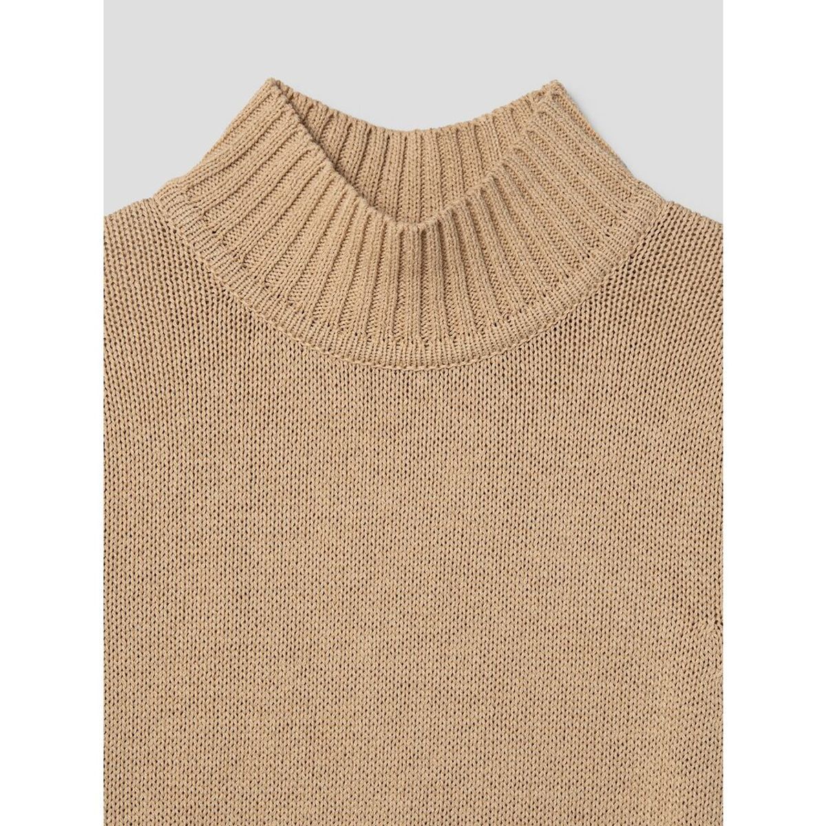 앙개(ANGGAE) Back CutOut Pullover  Beige