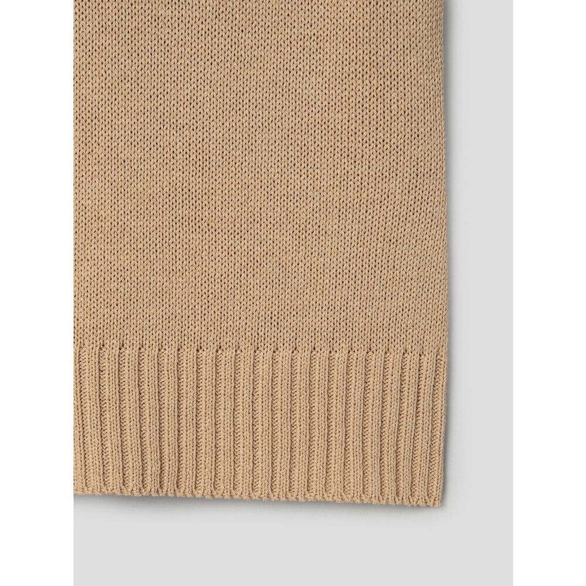 앙개(ANGGAE) Back CutOut Pullover  Beige