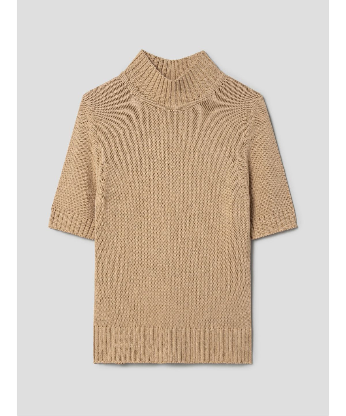 앙개(ANGGAE) Back CutOut Pullover  Beige