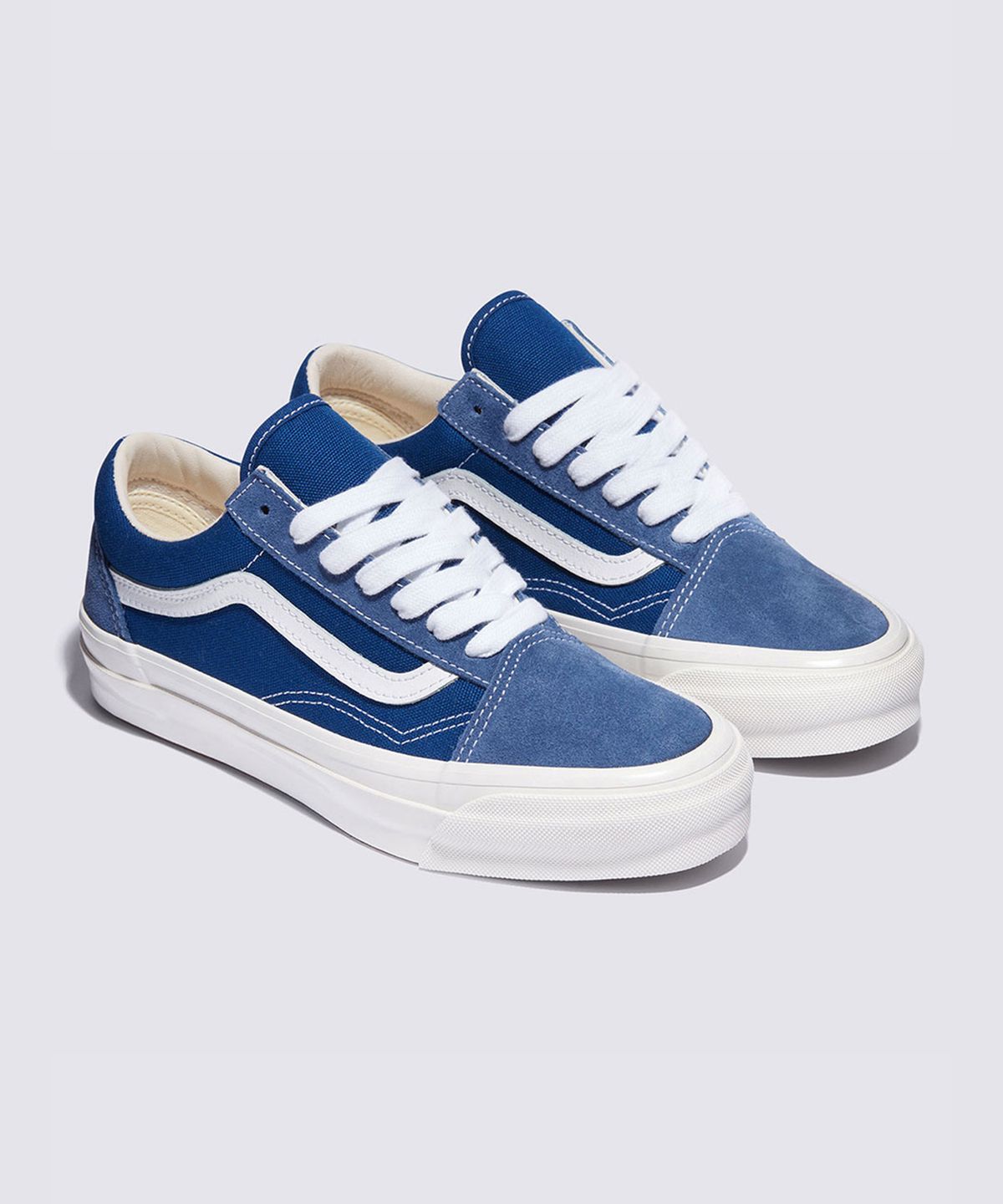 반스(VANS) 프리미엄 올드스쿨 LX - (스웨이드) 블루 / VN000D560QY1