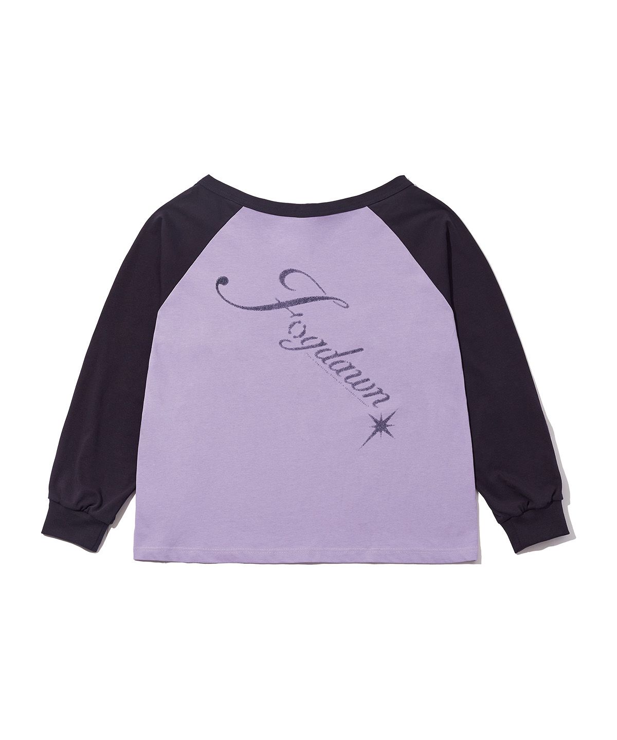포그던(FOGDAWN) Stardust Raglan Long Sleeve (lavender)