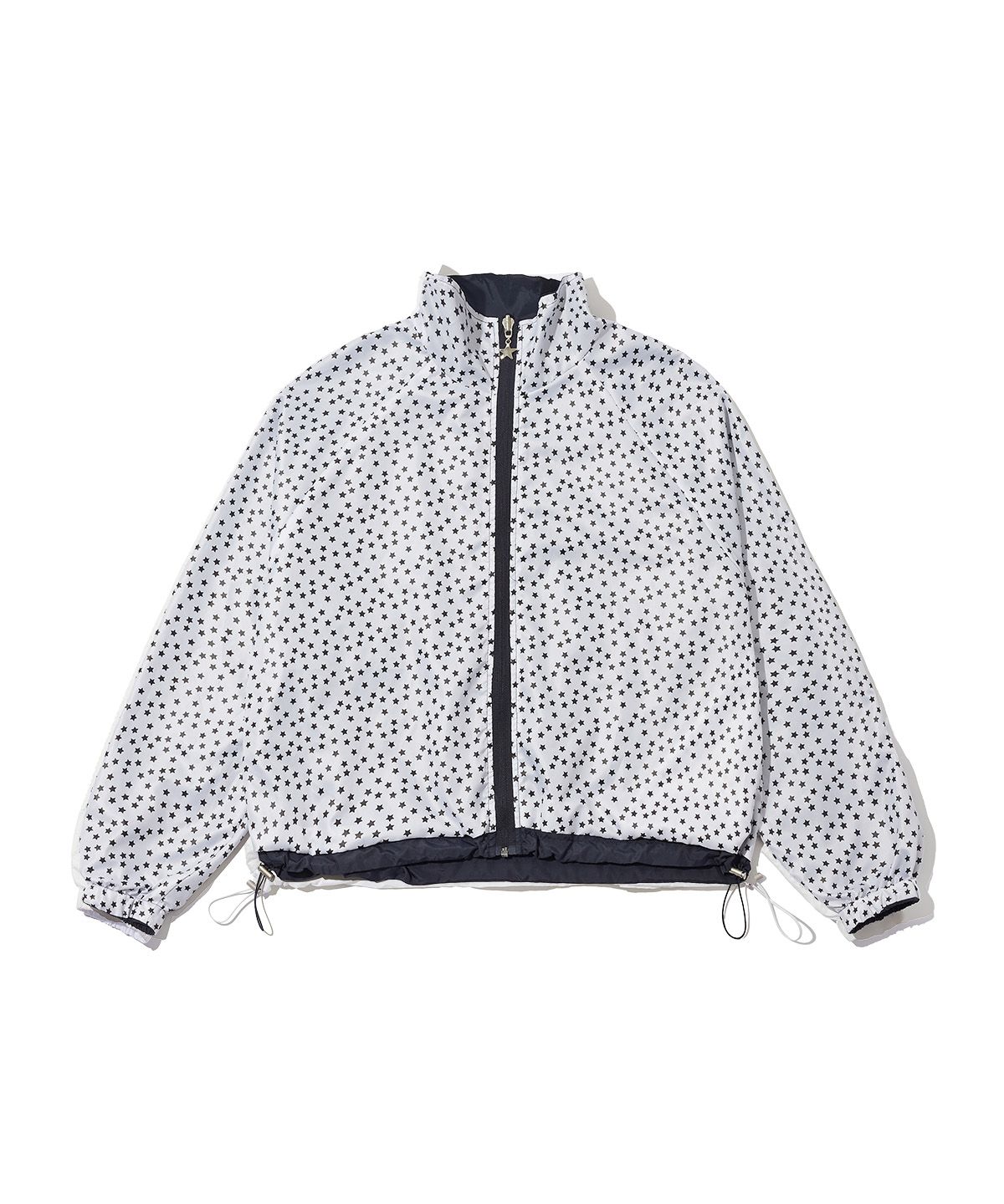 MUSINSA | FOGDAWN Starry Frill Reversible Jumper (navy)