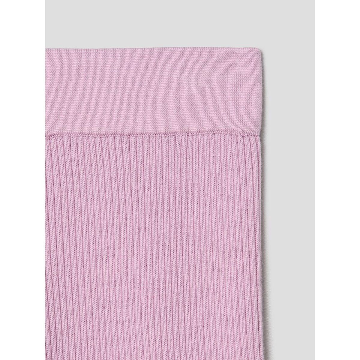 앙개(ANGGAE) Flare Knit Flare Pants  Pink