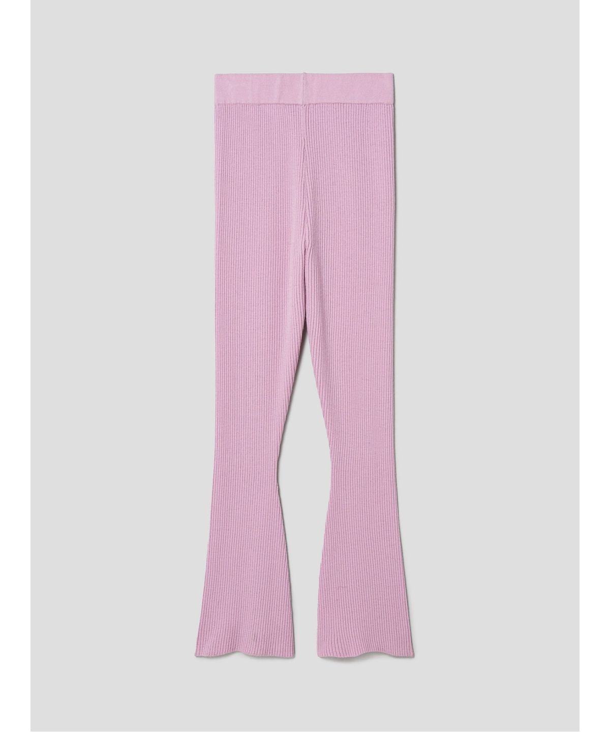 앙개(ANGGAE) Flare Knit Flare Pants  Pink
