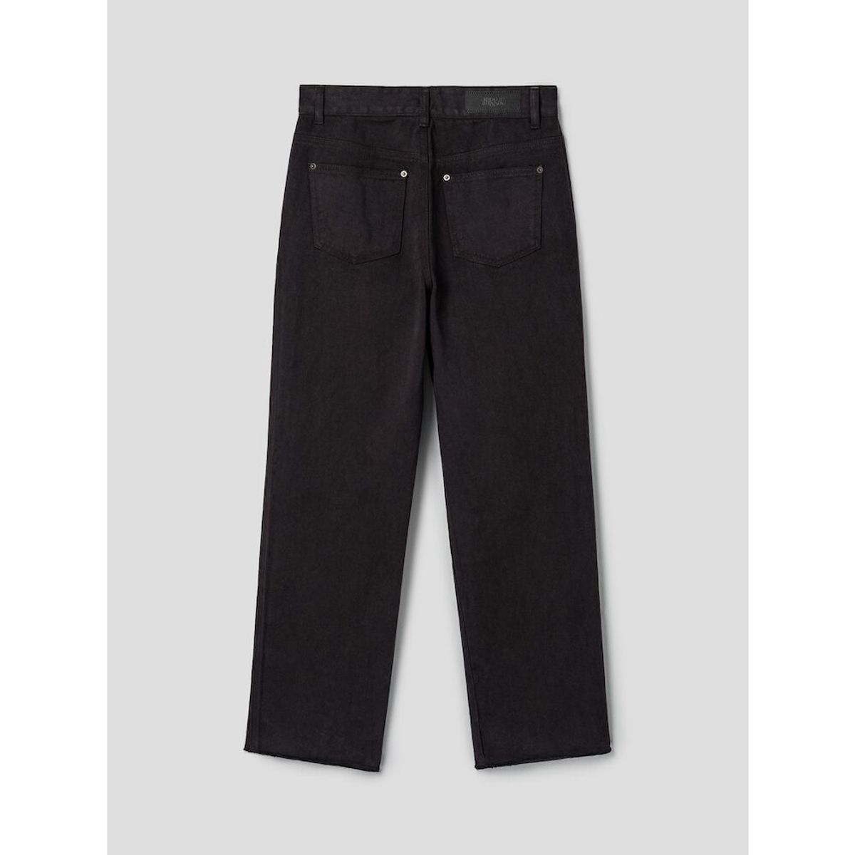 앙개(ANGGAE) Denim Baggy Pants  Brown