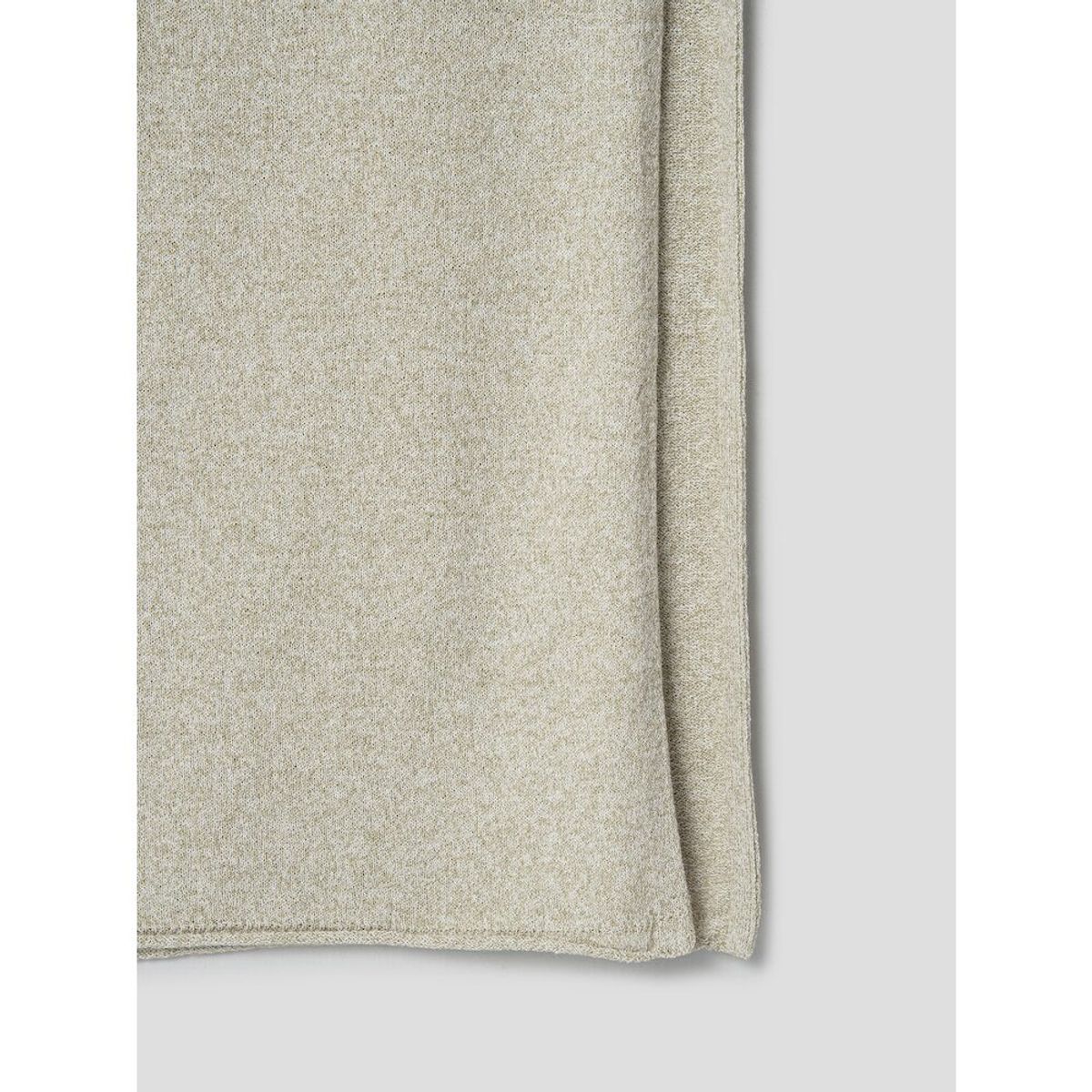 앙개(ANGGAE) Knit Wrap Long Skirt  Khaki