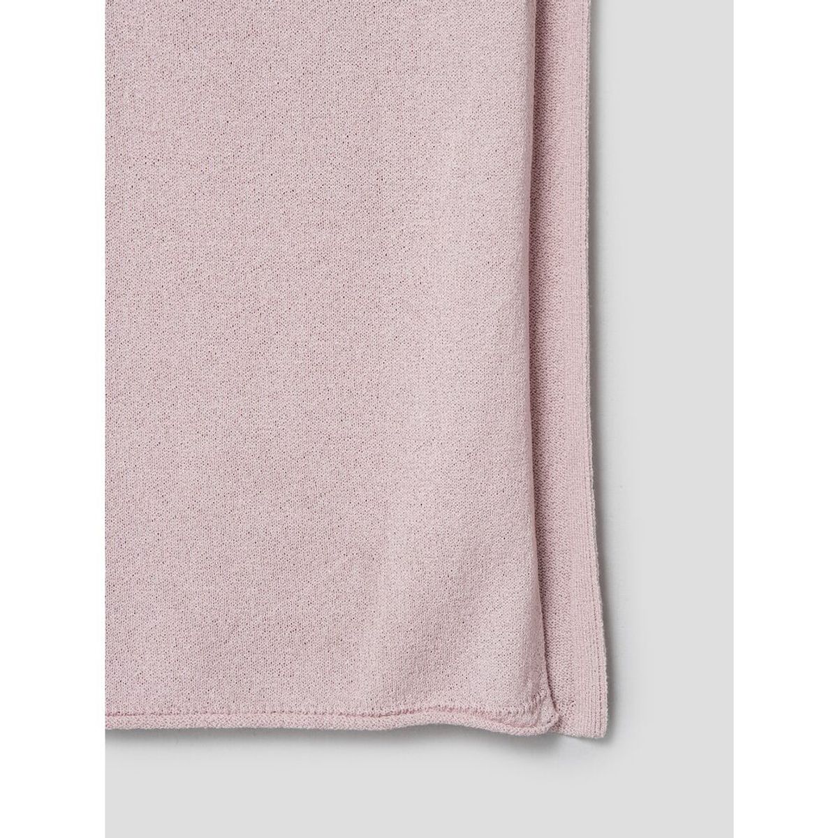 앙개(ANGGAE) Knit Wrap Long Skirt  Pink