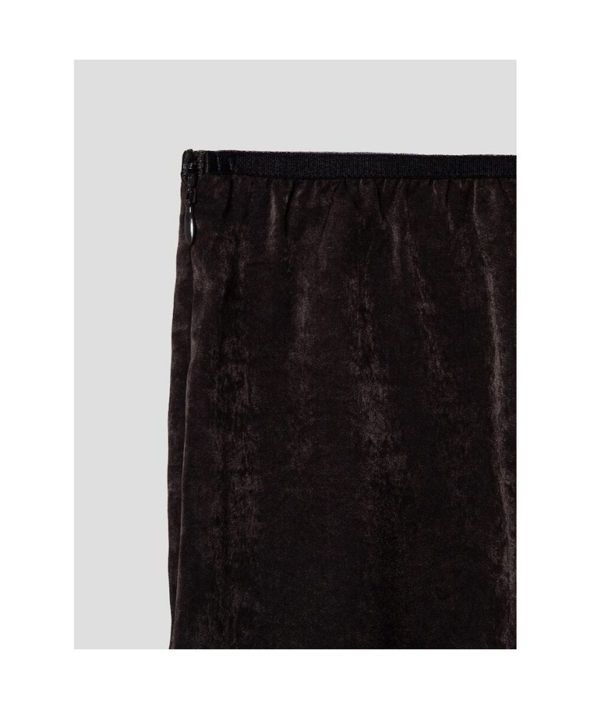 앙개(ANGGAE) Brown Chouchou CutOut Skirt  Brown