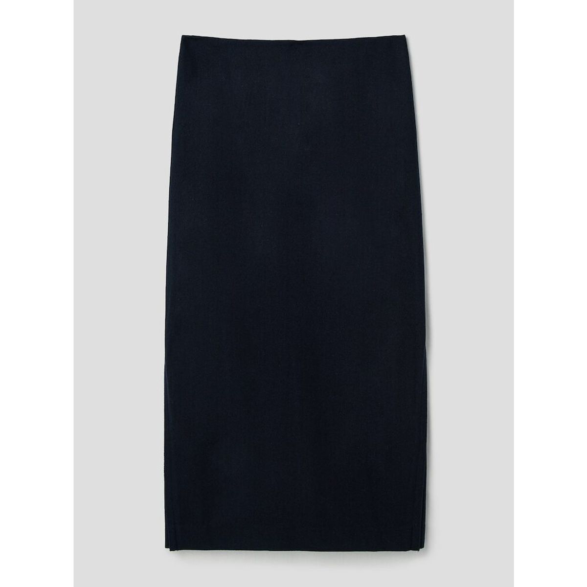 앙개(ANGGAE) Back Tied Long Skirt  Navy