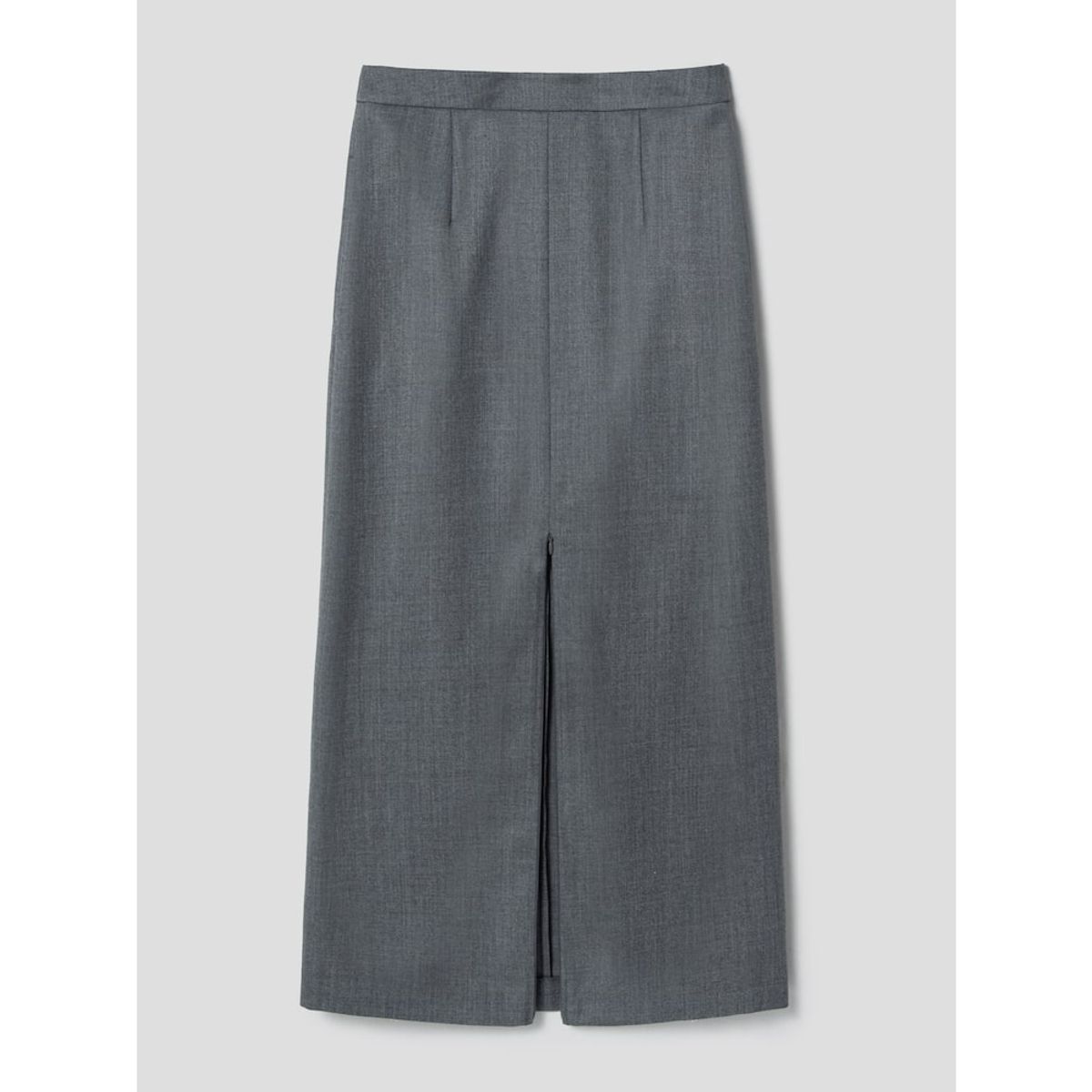 앙개(ANGGAE) HLine Long Skirt  Grey