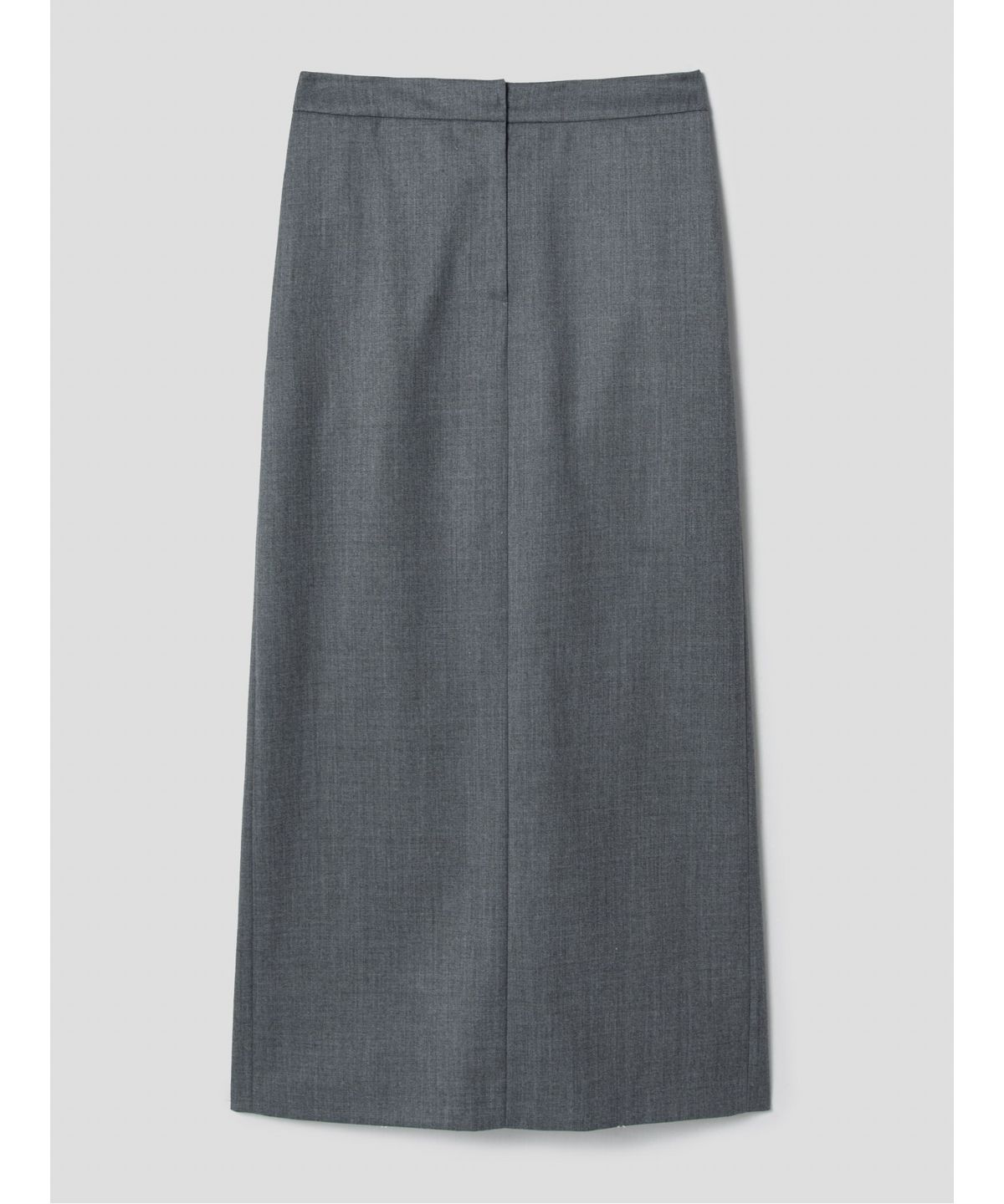 앙개(ANGGAE) HLine Long Skirt  Grey