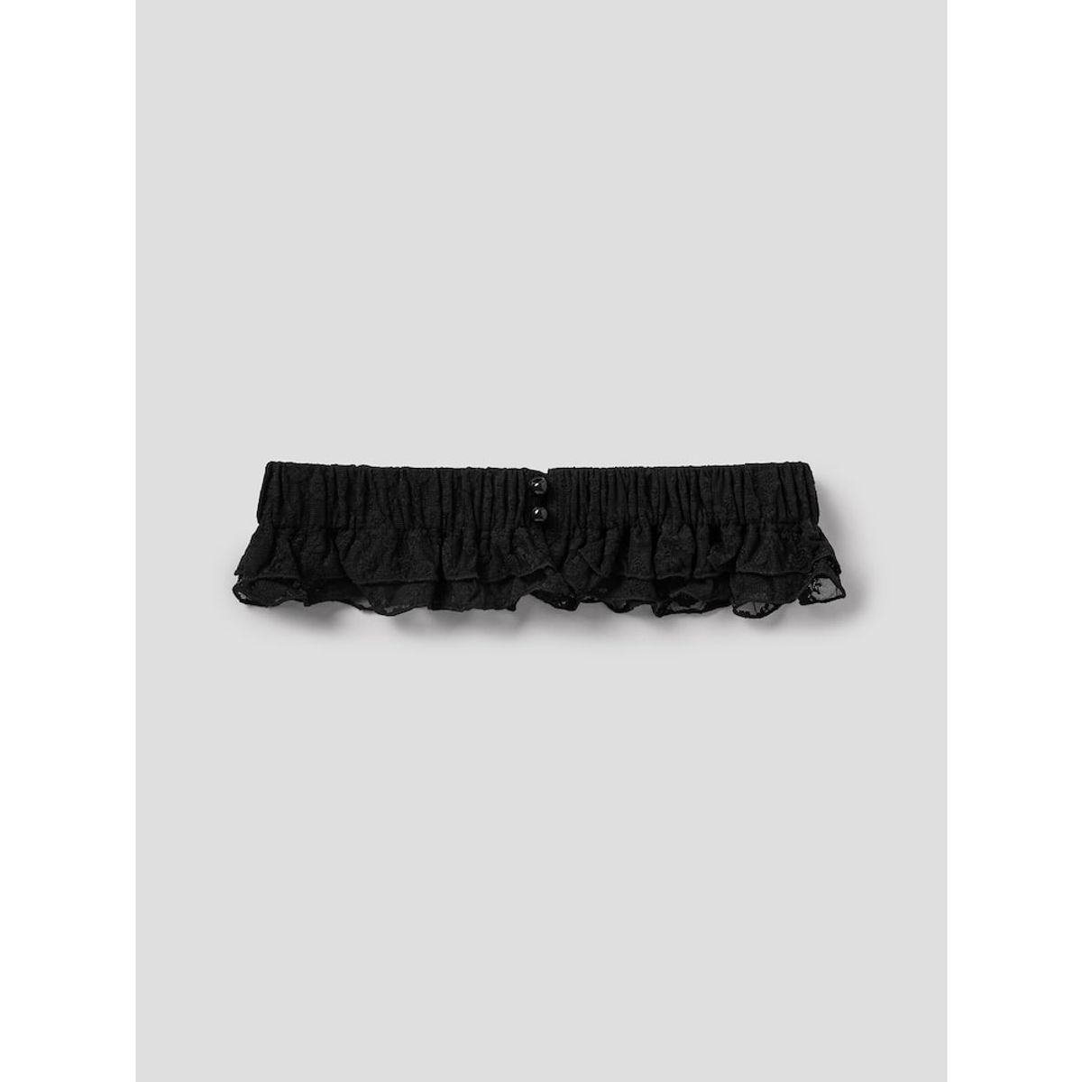 앙개(ANGGAE) Layered Lace Belt  Black