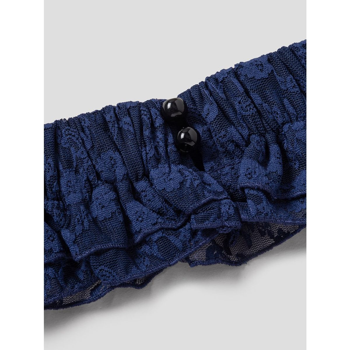 앙개(ANGGAE) Layered Lace Belt  Navy
