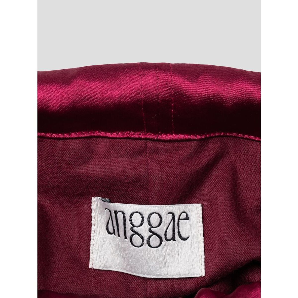 앙개(ANGGAE) Satin Mini Ball Bag  Pink