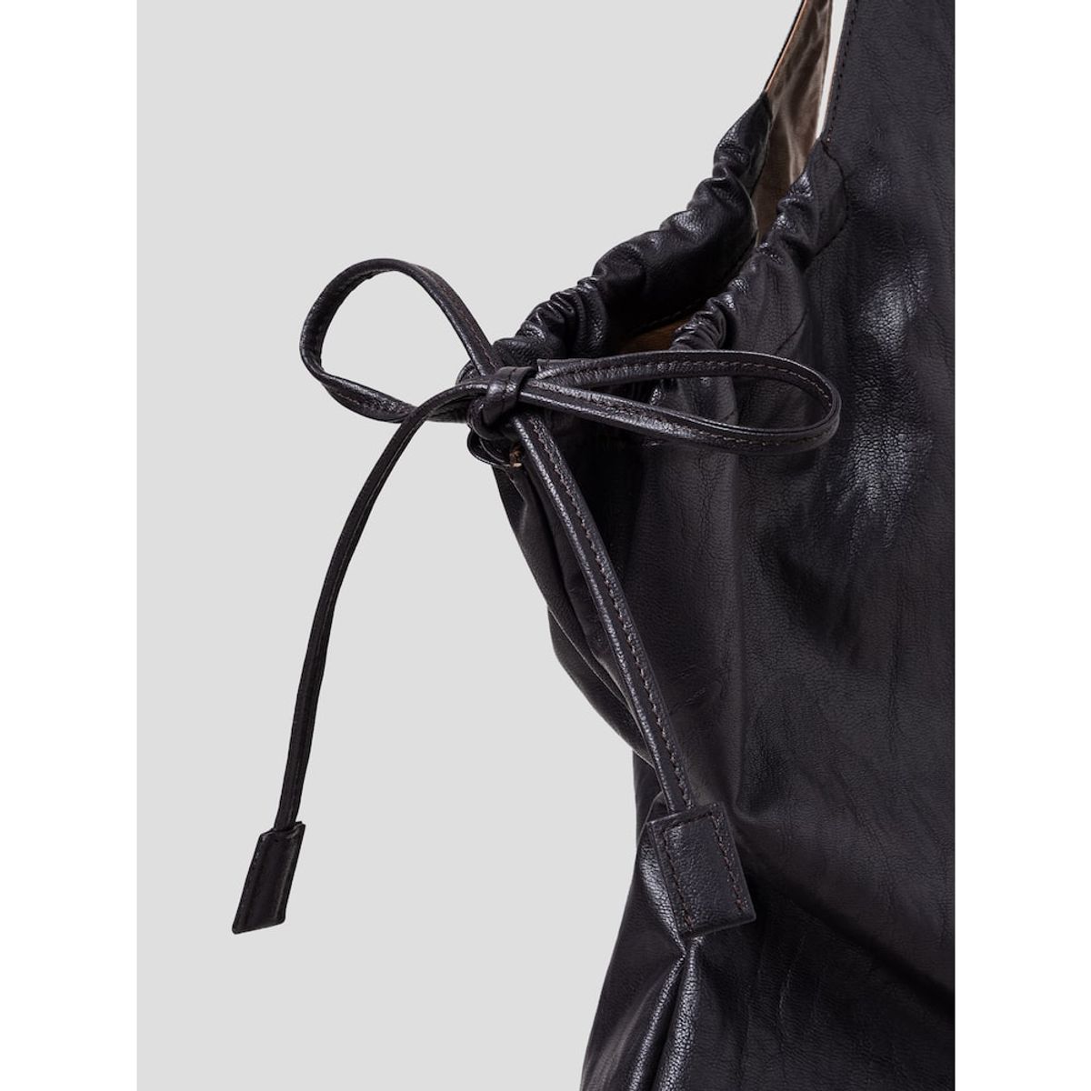 앙개(ANGGAE) Flat Bag   Brown