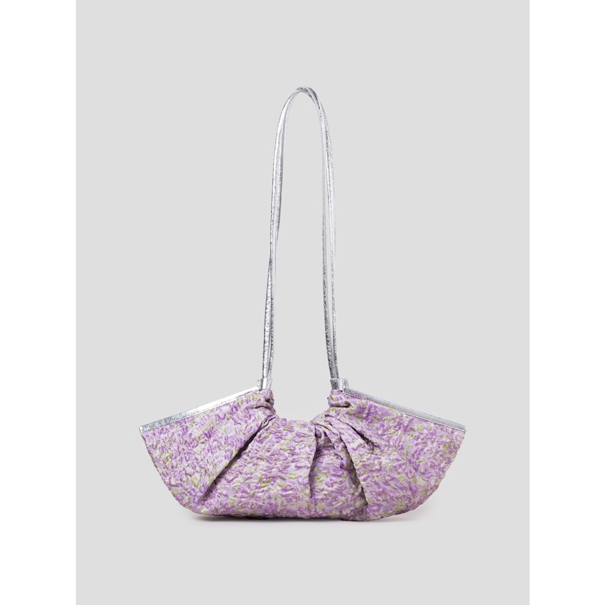 앙개(ANGGAE) Fan Jacquard Bag  Pink