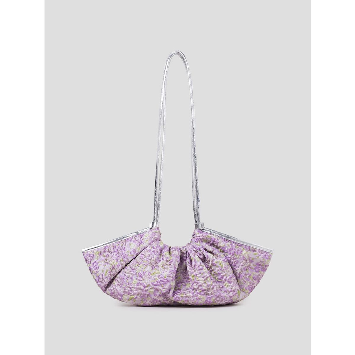 앙개(ANGGAE) Fan Jacquard Bag  Pink