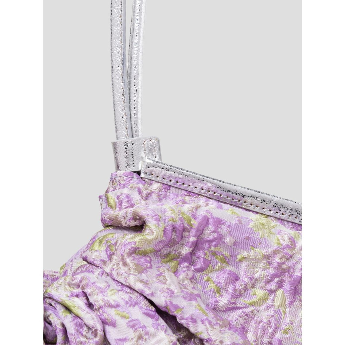 앙개(ANGGAE) Fan Jacquard Bag  Pink