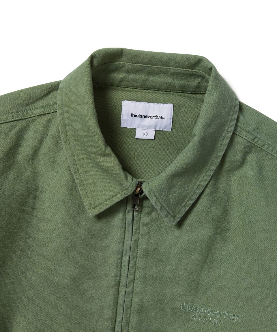 MUSINSA公式 | thisisneverthat Washed Work Jacket Green