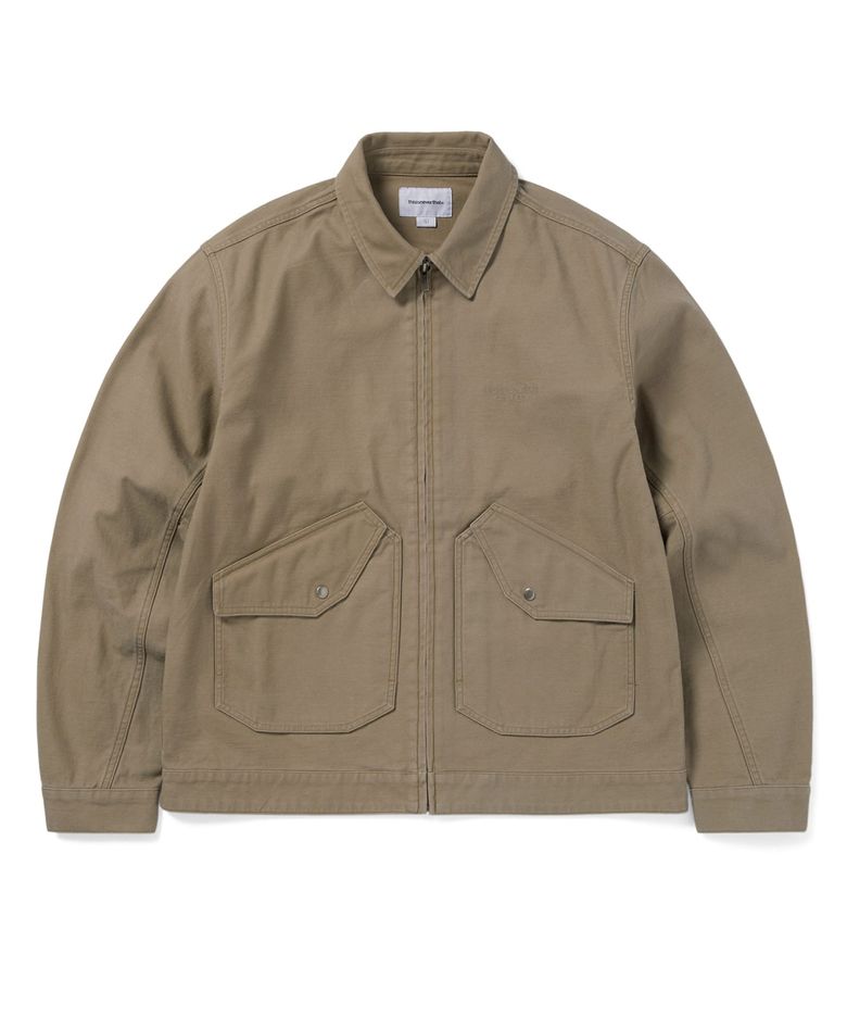 MUSINSA公式 | thisisneverthat Washed Work Jacket Khaki