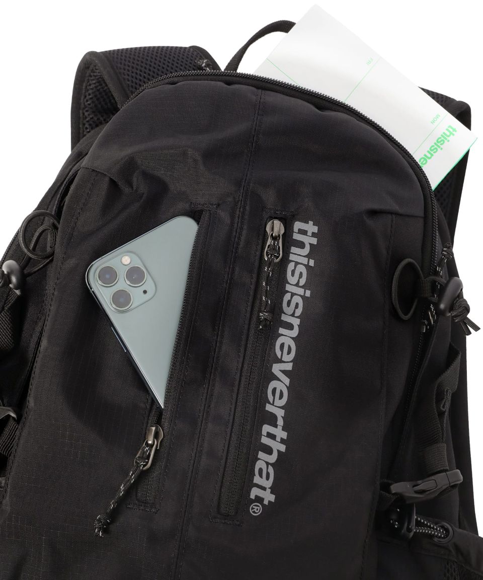 thisisneverthat バックパック ブラック 29L 機能 MUSINSA公式 | thisisneverthat SP Backpack 29 Black