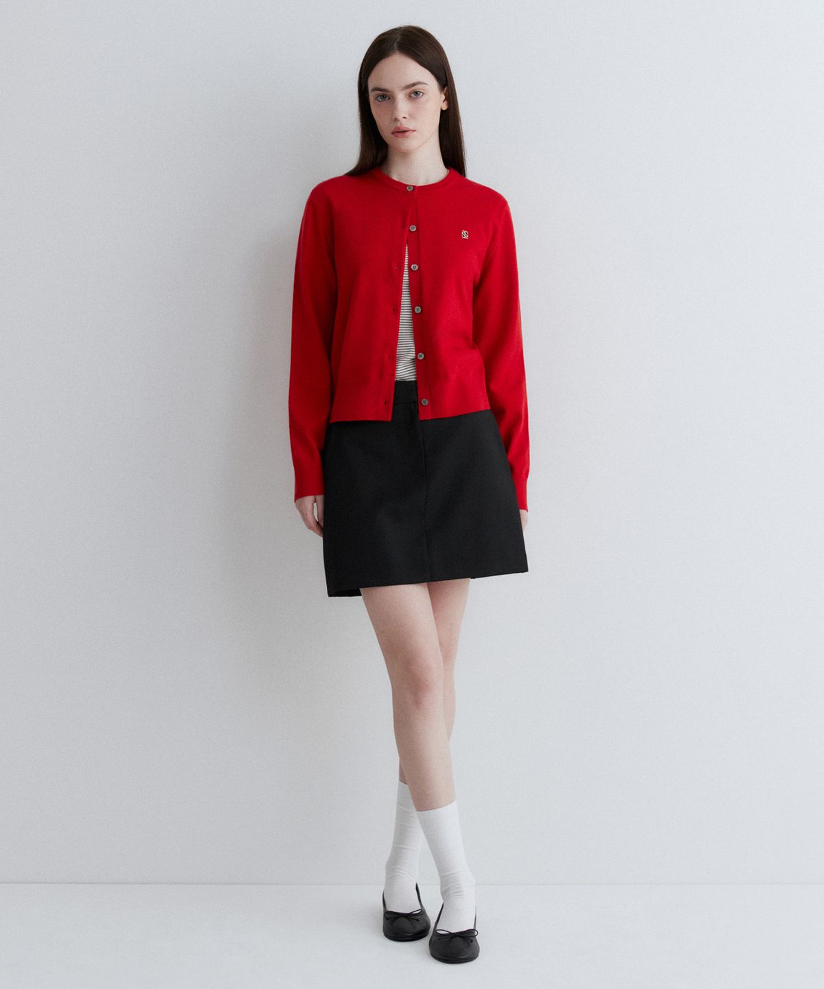 수아레 우먼(SUARE WOMEN) (우먼)울 워셔블 가디건 - 15 COLOR