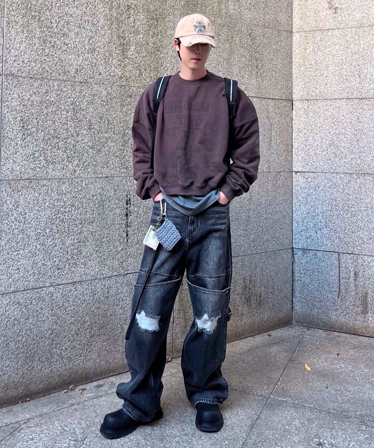 노티카(NAUTICA) X 언더마이카 아플리케 스웨트셔츠