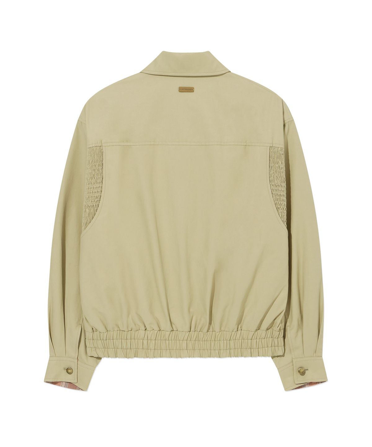 커버낫 우먼(COVERNAT WOMAN) 우먼 스모킹 헤링턴 자켓 Beige