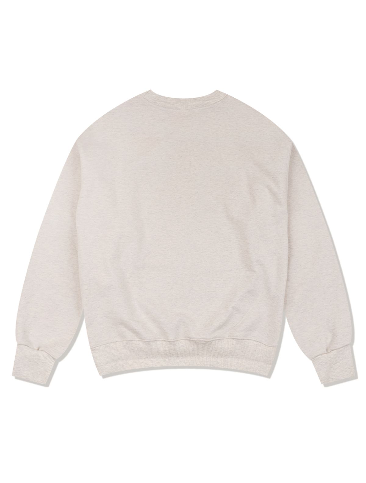 라 메종 스튜디오(LA MAISON STUDIO) UNISEX 베어프렌즈 레귤러핏 맨투맨 오트밀(FCF1TS322M)