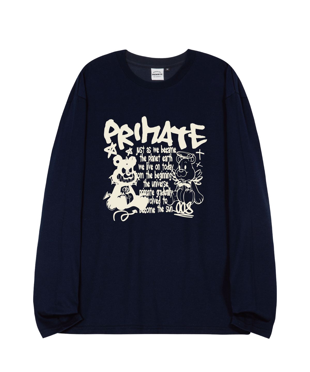 프라임에이트(PRIMATE) REFLECT 오버핏 롱 슬리브 4 COLORS