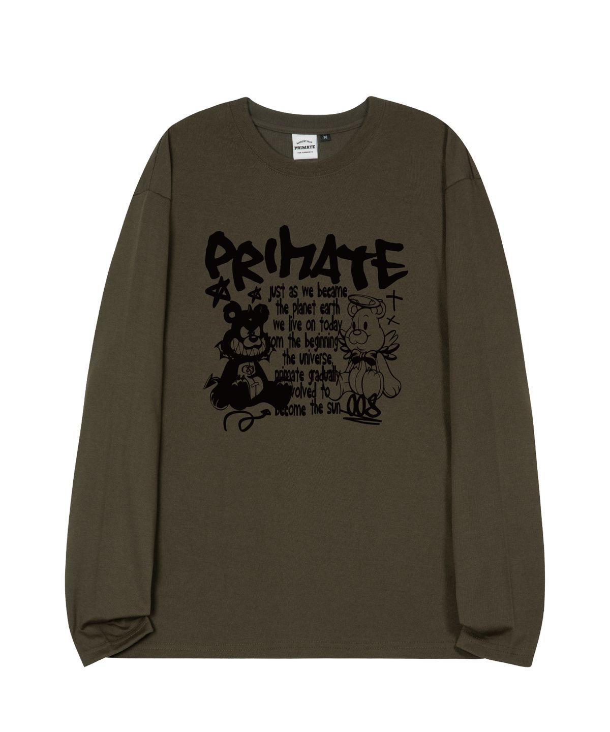 프라임에이트(PRIMATE) REFLECT 오버핏 롱 슬리브 4 COLORS