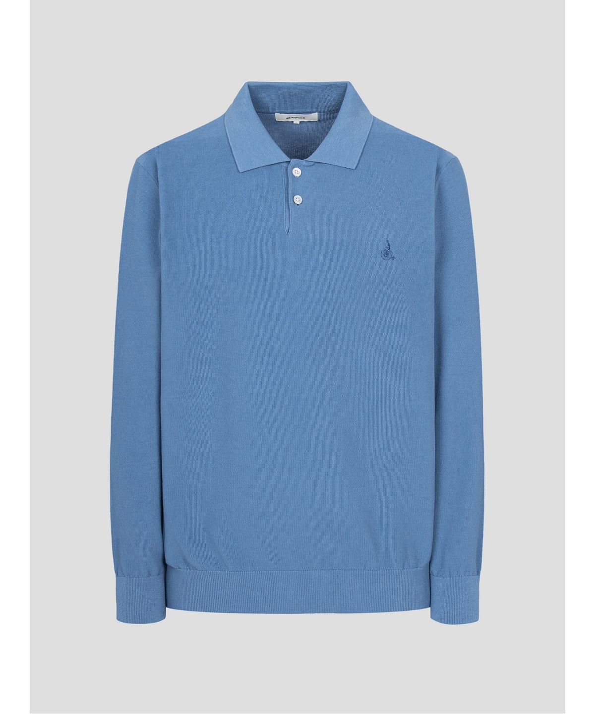 빈폴 멘(BEANPOLE MEN) 젠틀 칼라넥 니트  스카이 블루 (BC5151C04Q)