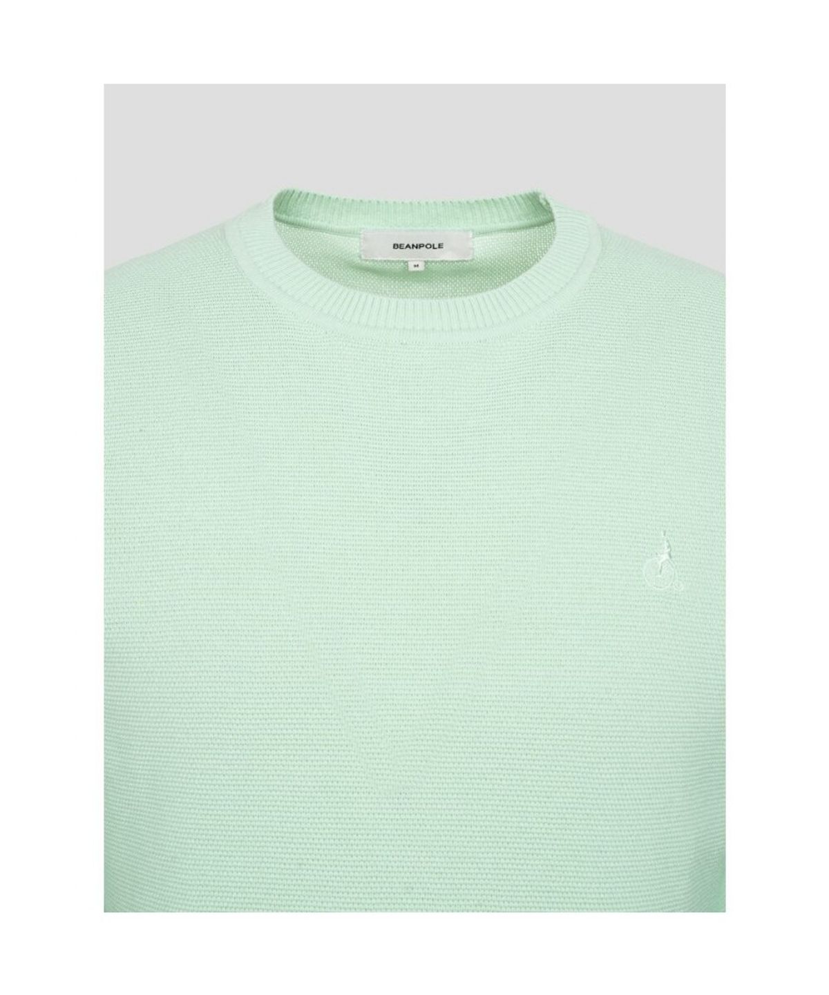 빈폴 멘(BEANPOLE MEN) 젠틀 라운드 니트  라이트 그린 (BC5151C05L)