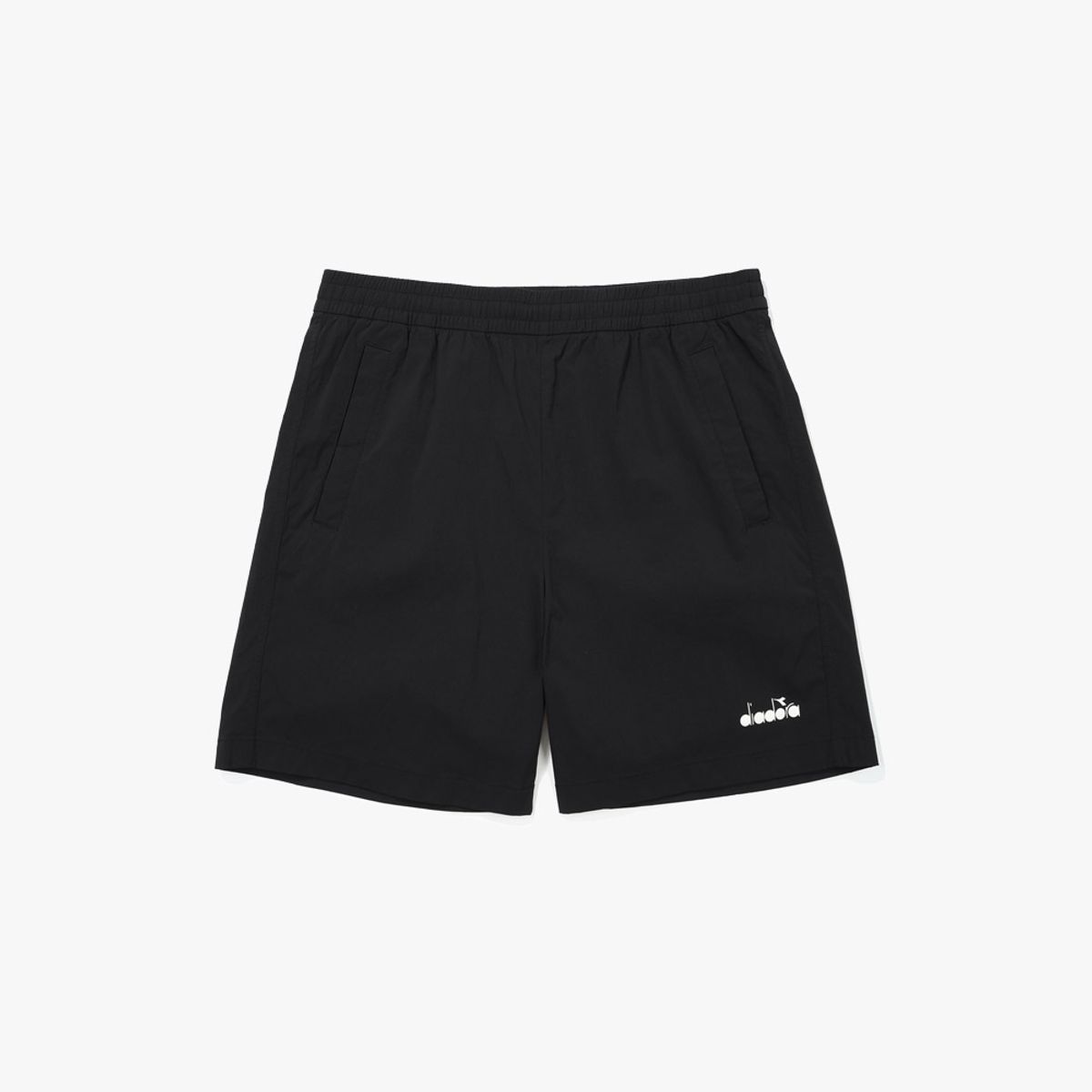 디아도라(diadora) 쿨웨이브 4부 쇼츠 BLACK