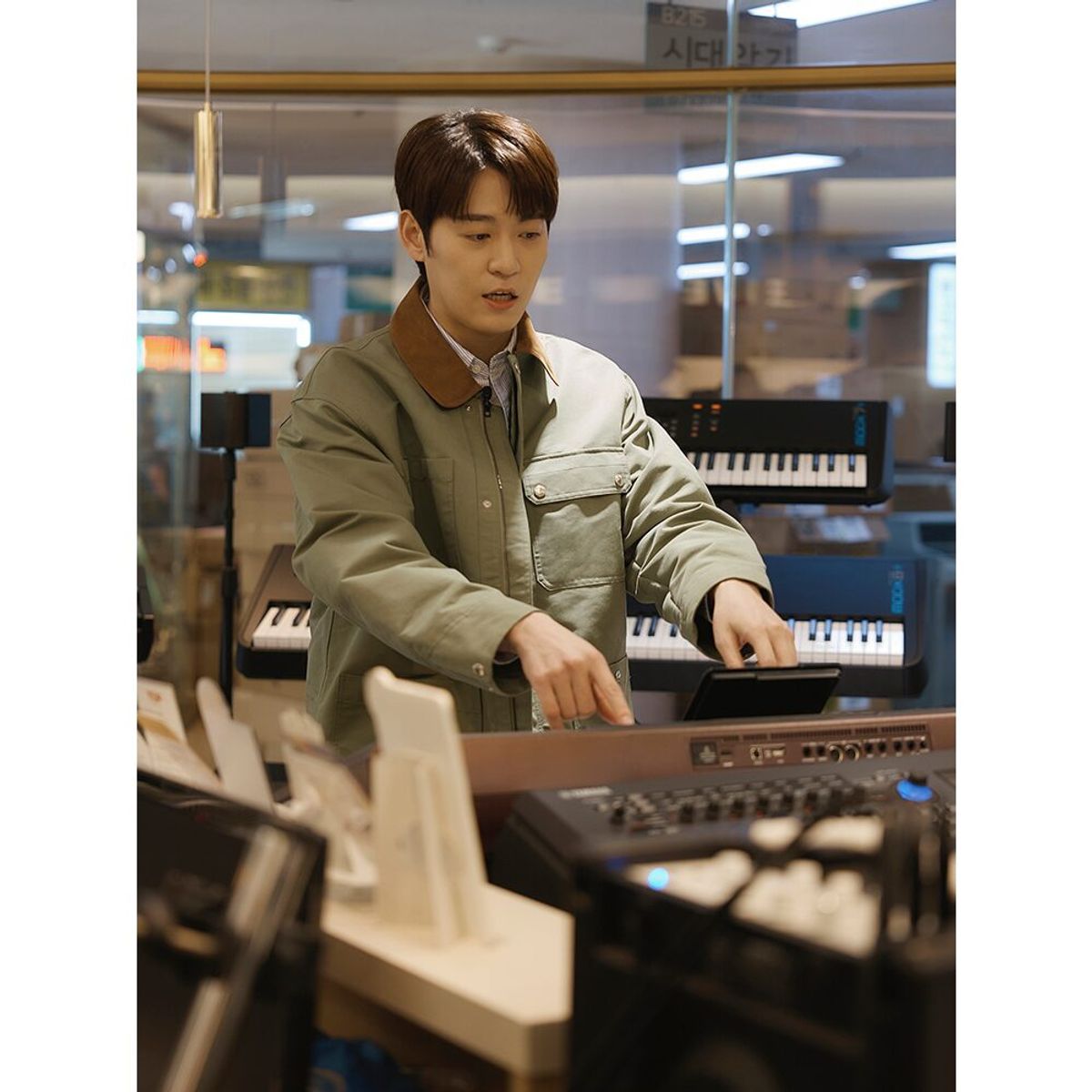 빈폴 멘(BEANPOLE MEN) [Reedition] 초어 재킷  카키